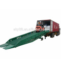 loading and unloading ramp for container